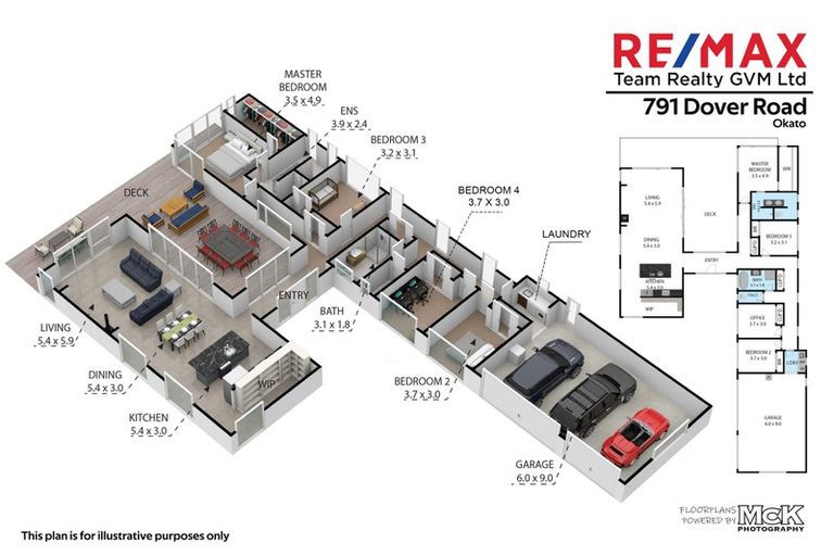 Photo of property in 791 Dover Road, Okato, New Plymouth, 4374