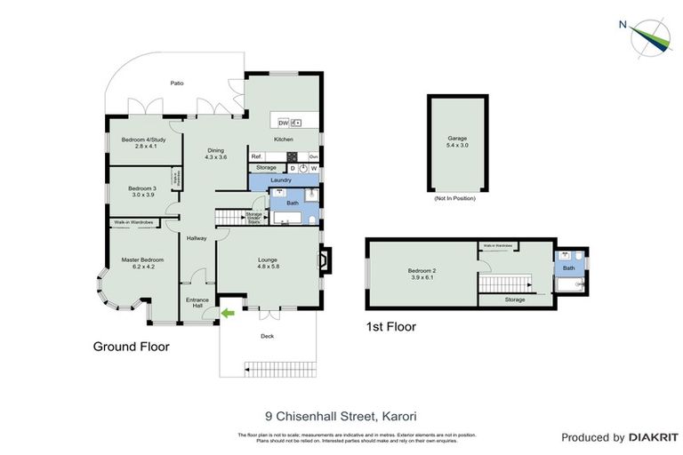 Photo of property in 9 Chisenhall Street, Karori, Wellington, 6012