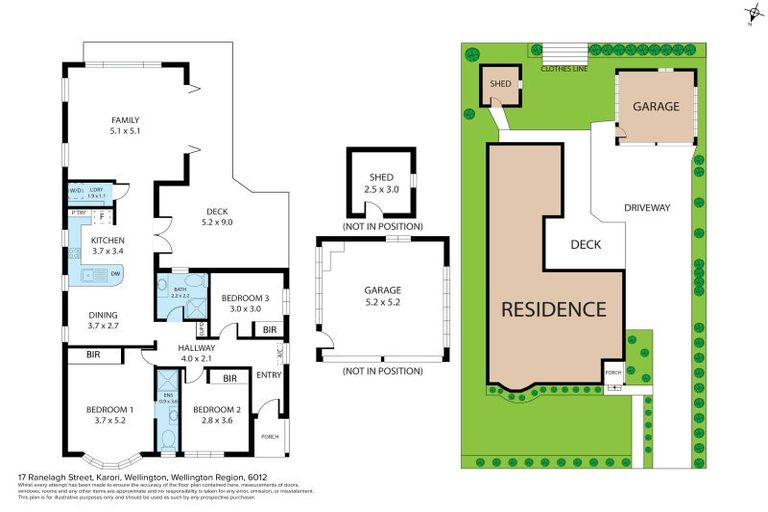 Photo of property in 17 Ranelagh Street, Karori, Wellington, 6012