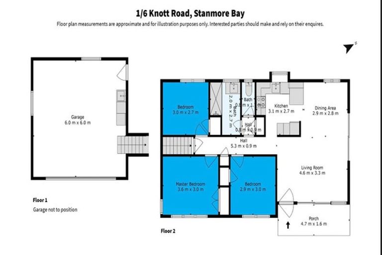 Photo of property in 1/6 Knott Road, Stanmore Bay, Whangaparaoa, 0932