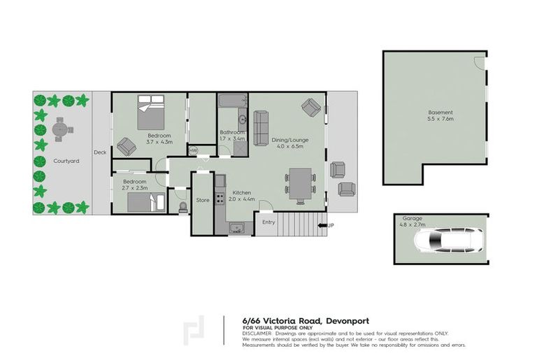 Photo of property in 6/66 Victoria Road, Devonport, Auckland, 0624