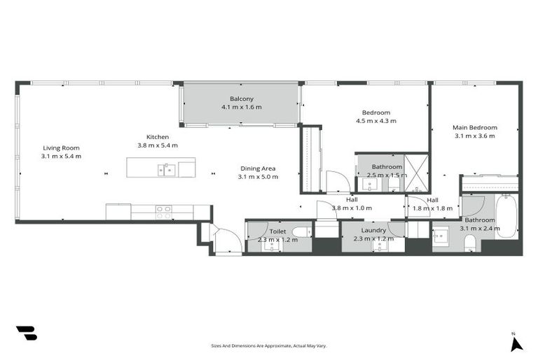 Photo of property in Sentinel Apartments, 1904/3 Northcroft Street, Takapuna, Auckland, 0622