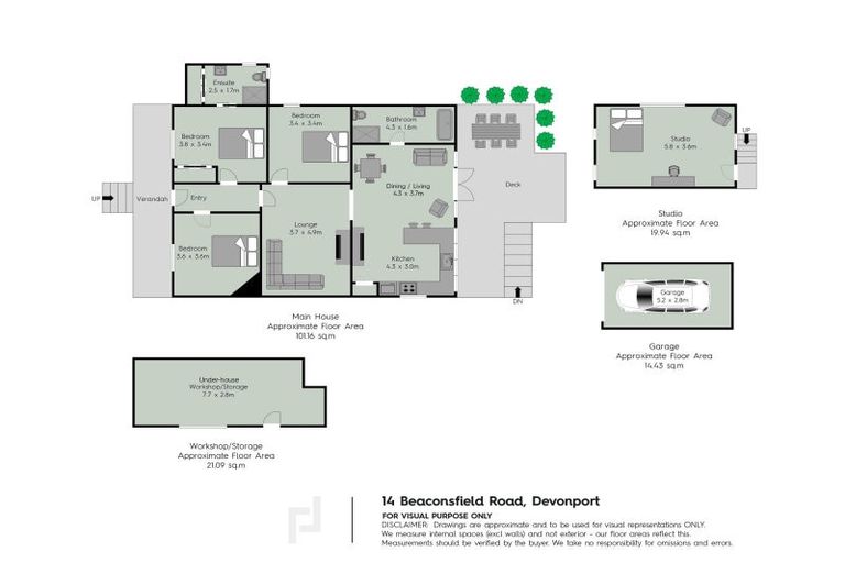 Photo of property in 14 Beaconsfield Street, Devonport, Auckland, 0624