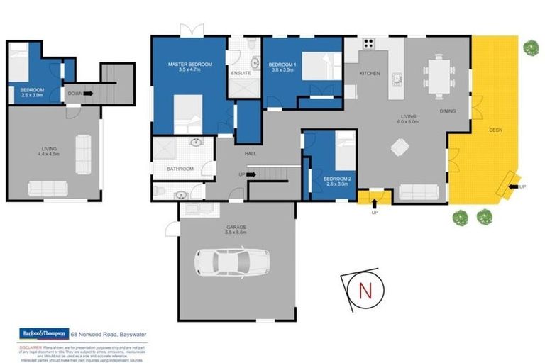 Photo of property in 1/68 Norwood Road, Bayswater, Auckland, 0622