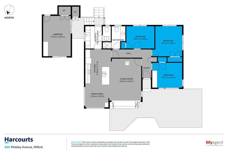 Photo of property in 1/24a Wolsley Avenue, Milford, Auckland, 0620