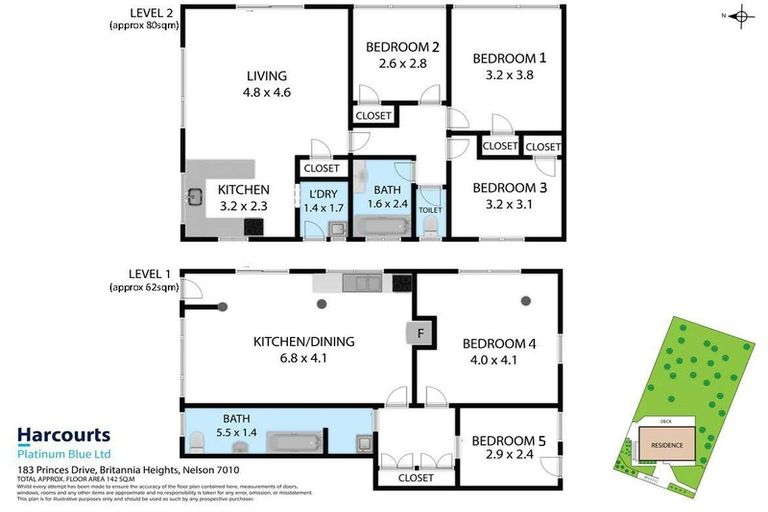 Photo of property in 183 Princes Drive, Britannia Heights, Nelson, 7010