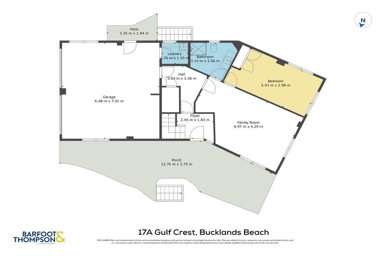 Photo of property in 17a Gulf Crest, Bucklands Beach, Auckland, 2012