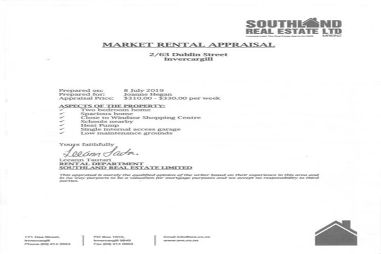 Photo of property in 2/63 Dublin Street, Windsor, Invercargill, 9810