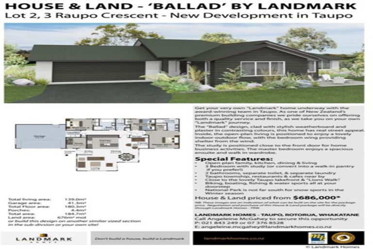 Photo of property in 3 Raupo Crescent, Wharewaka, Taupo, 3330