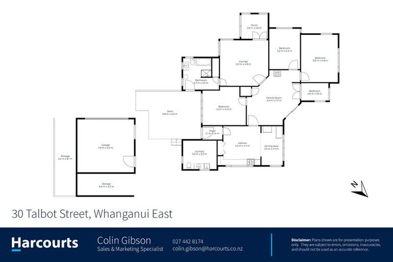 Photo of property in 30 Talbot Street, Whanganui East, Whanganui, 4500