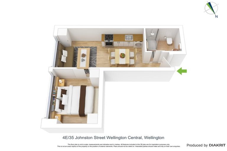 Photo of property in Quest On Johnston, 4/35e Johnston Street, Wellington Central, Wellington, 6011