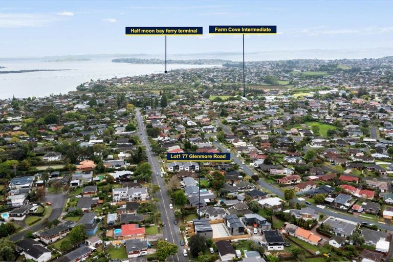 Photo of property in 1/77 Glenmore Road, Sunnyhills, Auckland, 2010