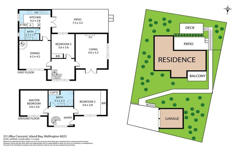 Photo of property in 22 Liffey Crescent, Island Bay, Wellington, 6023