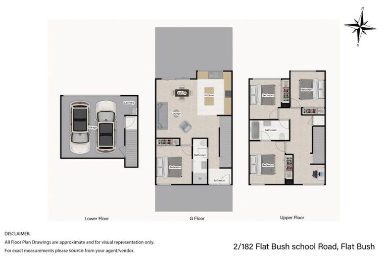 Photo of property in 2/182 Flat Bush School Road, Flat Bush, Auckland, 2019