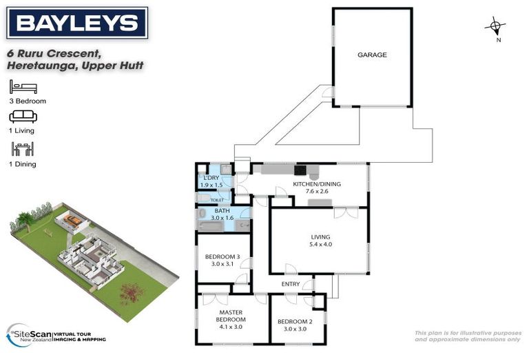 Photo of property in 6 Ruru Crescent, Heretaunga, Upper Hutt, 5018