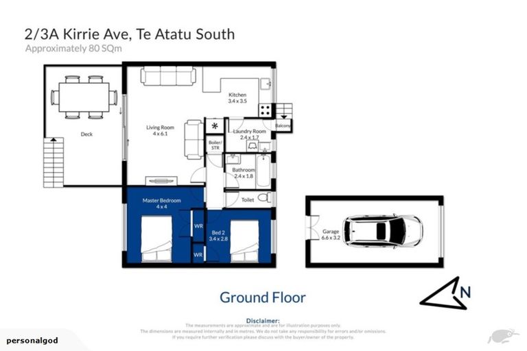 Photo of property in 2/3a Kirrie Avenue, Te Atatu South, Auckland, 0610