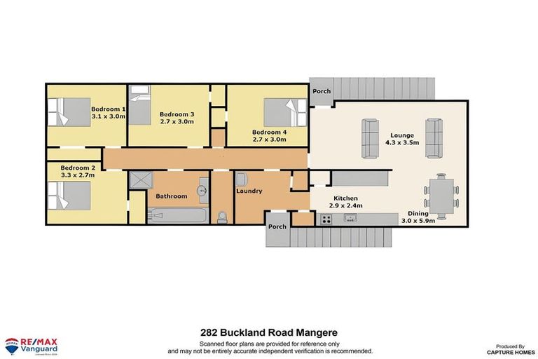 Photo of property in 282 Buckland Road, Mangere East, Auckland, 2024