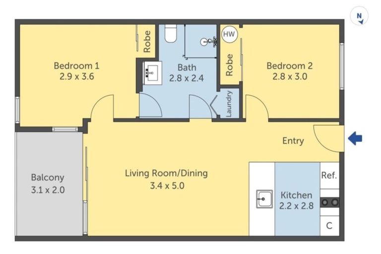 Photo of property in 303/19 Rawene Road, Birkenhead, Auckland, 0626