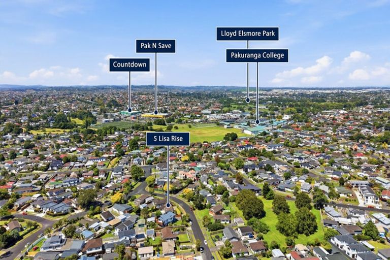 Photo of property in 5 Lisa Rise, Half Moon Bay, Auckland, 2012