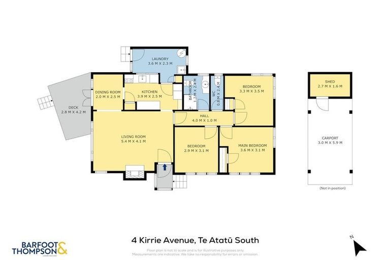 Photo of property in 4 Kirrie Avenue, Te Atatu South, Auckland, 0610