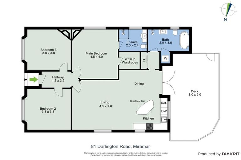 Photo of property in 81 Darlington Road, Miramar, Wellington, 6022