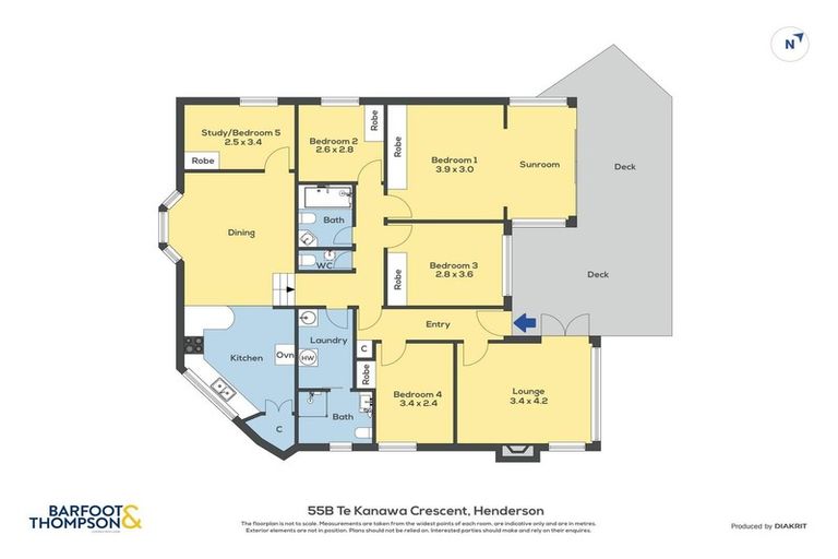 Photo of property in 55b Te Kanawa Crescent, Henderson, Auckland, 0610