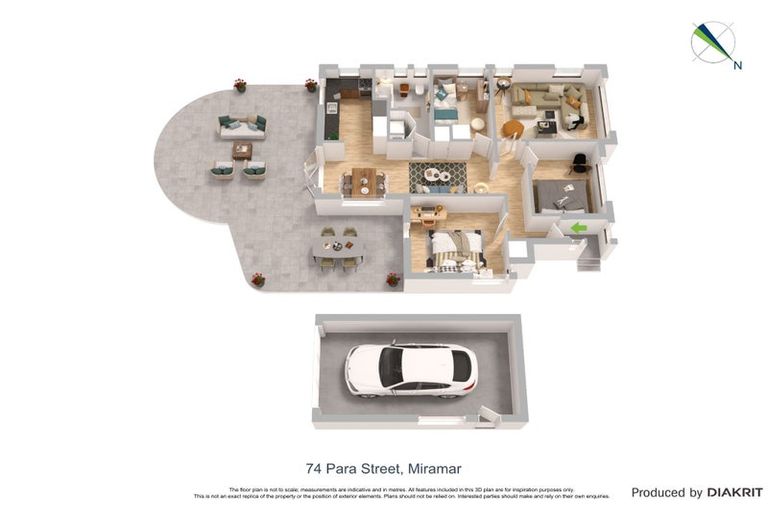 Photo of property in 74 Para Street, Miramar, Wellington, 6022