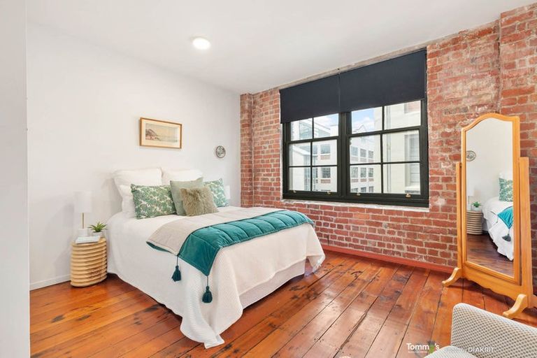 Photo of property in Hannahs Warehouse Apartments, 14/13 Leeds Street, Te Aro, Wellington, 6011