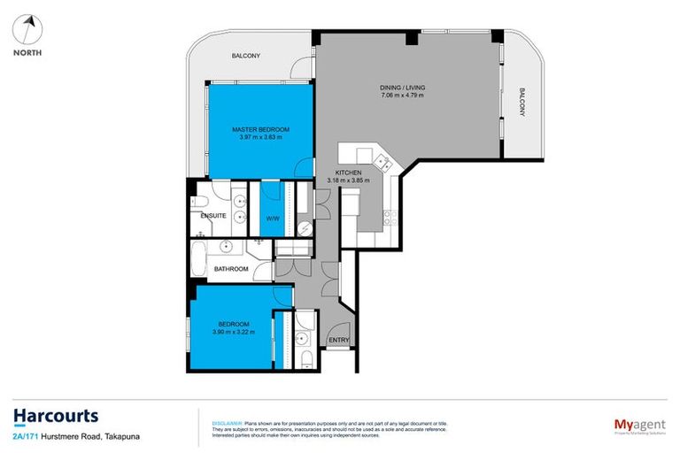 Photo of property in 2a/171 Hurstmere Road, Takapuna, Auckland, 0622