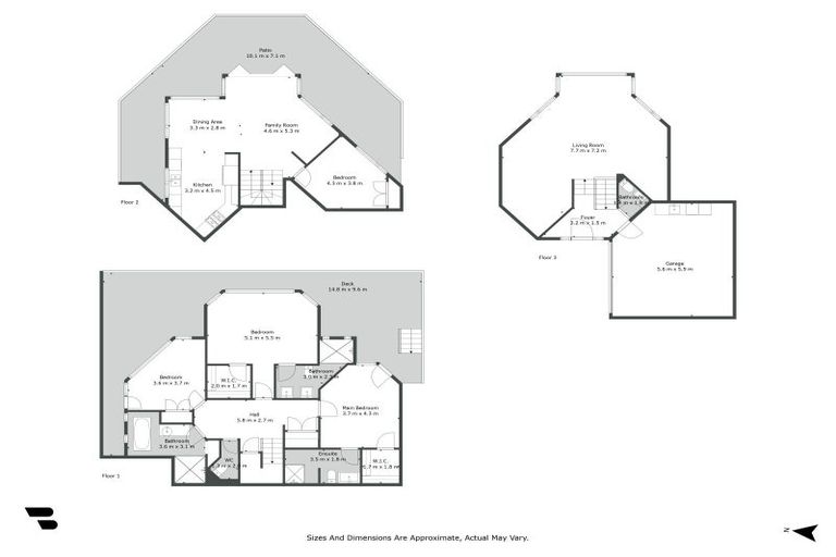 Photo of property in 3/43 Princes Street, Northcote Point, Auckland, 0627