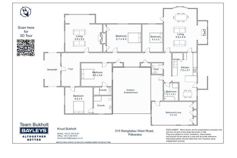 Photo of property in 315 Rangitatau West Road, Pakaraka, Whanganui, 4587
