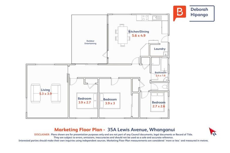 Photo of property in 35a Lewis Avenue, Aramoho, Whanganui, 4500