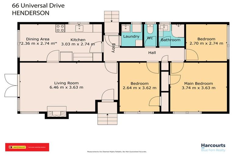 Photo of property in 66 Universal Drive, Henderson, Auckland, 0610