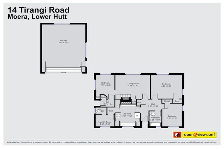 Photo of property in 14 Tirangi Road, Moera, Lower Hutt, 5010