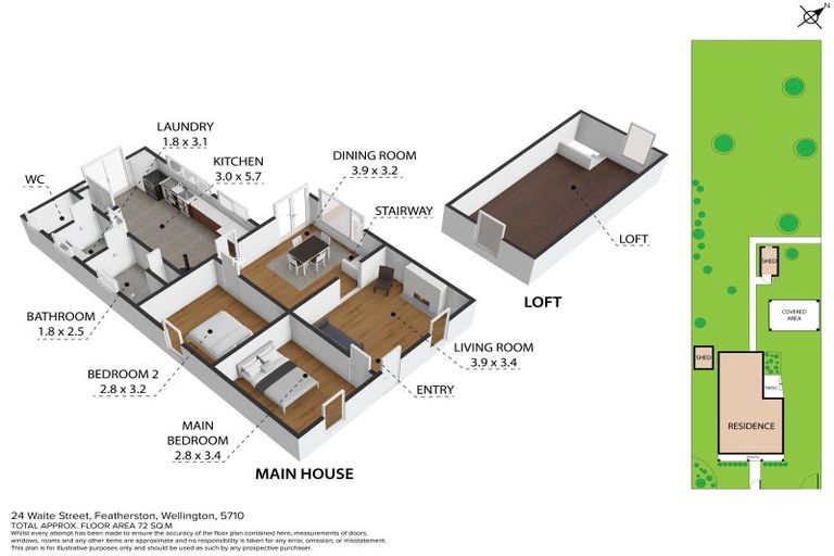 Photo of property in 24 Waite Street, Featherston, 5710