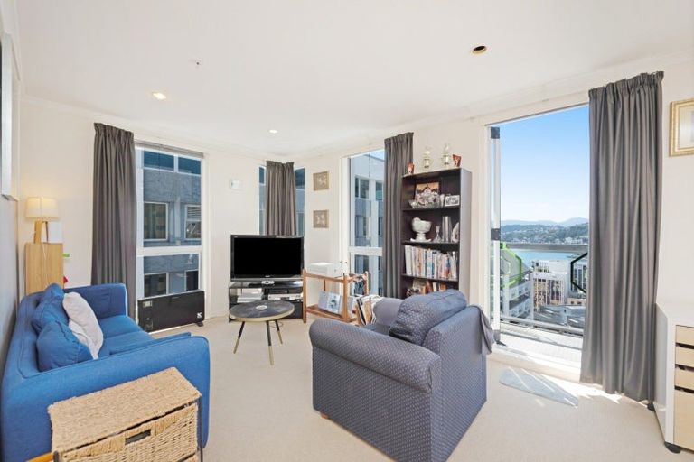 Photo of property in Terrace Heights Apartments, 13d/163 The Terrace, Wellington Central, Wellington, 6011