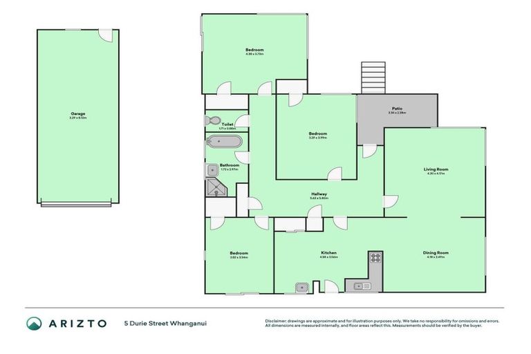 Photo of property in 5 Durie Street, Durie Hill, Whanganui, 4500