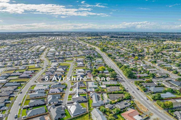 Photo of property in 5 Ayrshire Lane, Halswell, Christchurch, 8025