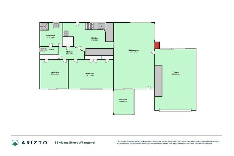 Photo of property in 55 Moana Street, Whanganui East, Whanganui, 4500