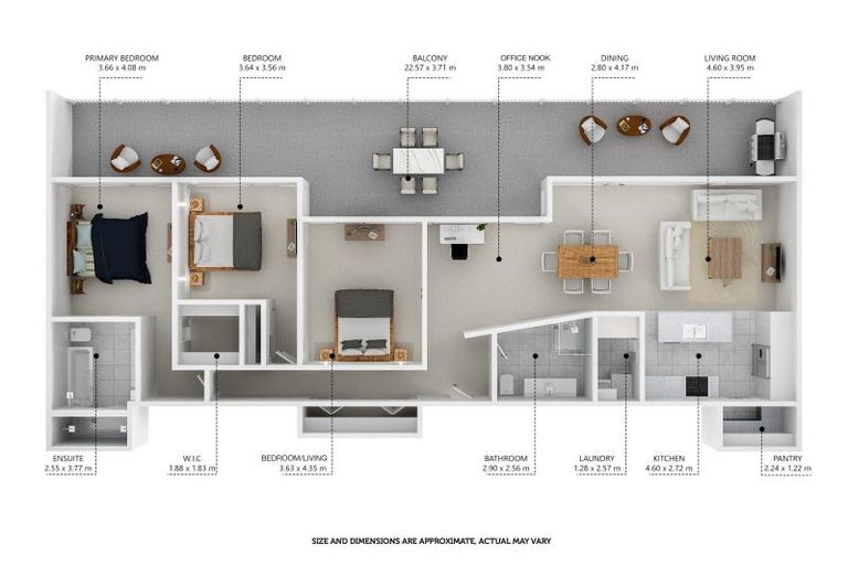 Photo of property in Palm Cove Apartments, 302/6 Tawa Street, Mount Maunganui, 3116