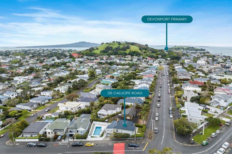 Photo of property in 36 Calliope Road, Devonport, Auckland, 0624