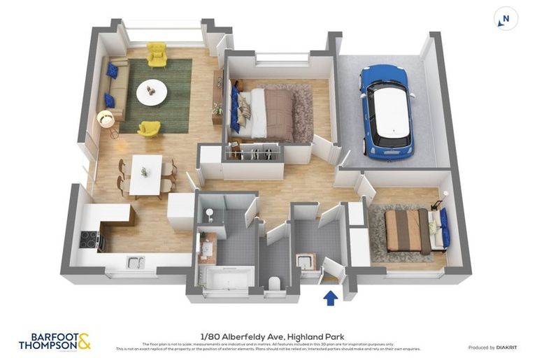 Photo of property in 1/80 Aberfeldy Avenue, Highland Park, Auckland, 2010