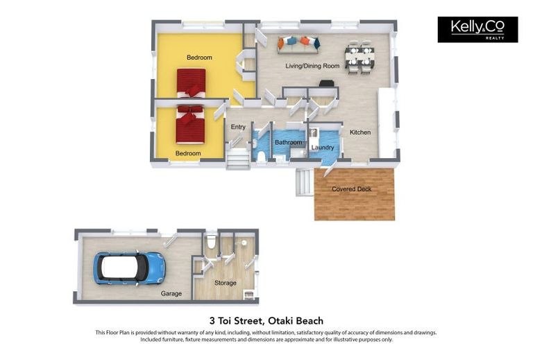 Photo of property in 3 Toi Street, Otaki Beach, Otaki, 5512