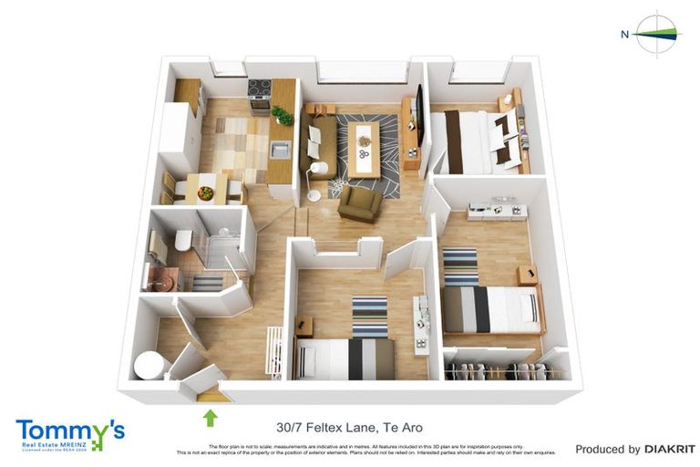 Photo of property in Dixonlane Apartments, 30/7 Feltex Lane, Te Aro, Wellington, 6011