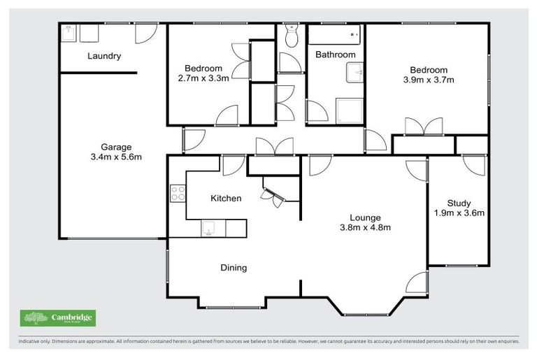 Photo of property in 108b Burns Street, Leamington, Cambridge, 3432