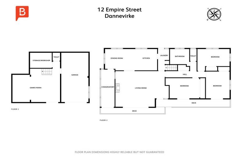 Photo of property in 12 Empire Street, Dannevirke, 4930