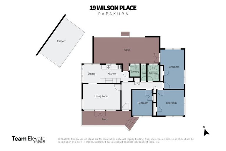 Photo of property in 19 Wilson Place, Papakura, 2110