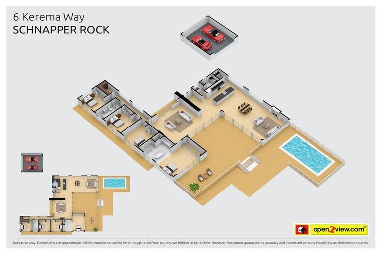 Photo of property in 6 Kerema Way, Schnapper Rock, Auckland, 0632