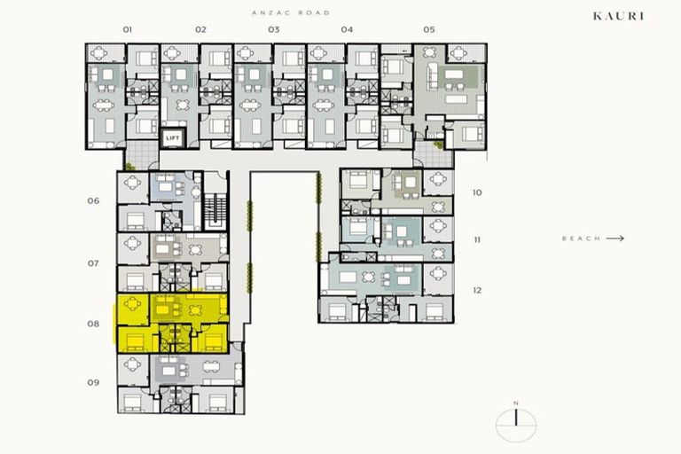 Photo of property in 408/32 Anzac Road, Browns Bay, Auckland, 0630