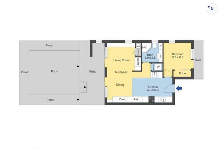 Photo of property in 7e/60 Masons Road, Oteha, Auckland, 0632